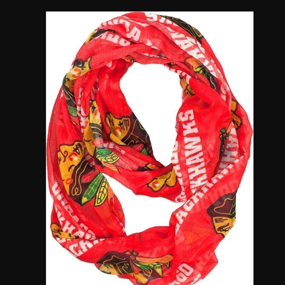 New NHL Infinity Scarf - Chicago Blackhawks
